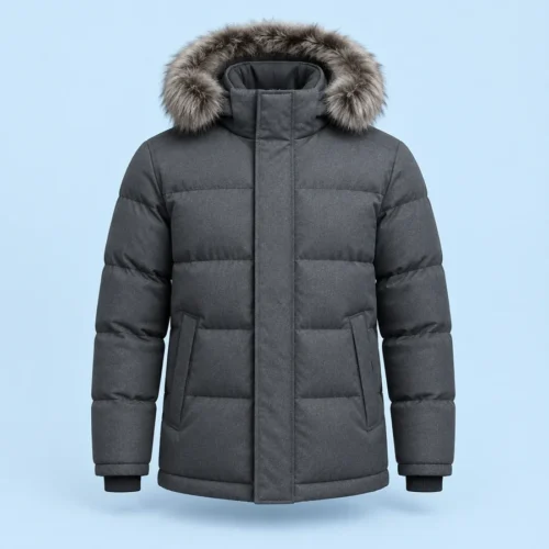 Winterjassen bedrukken - voorbeeld